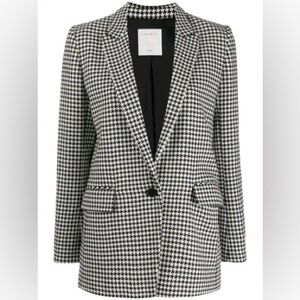 Sandro Houndstooth Blazer